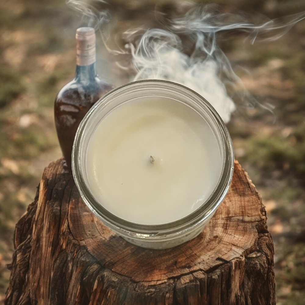 Orchid & Vine Rough Around the Edges Soy Wax Candle Hand Poured